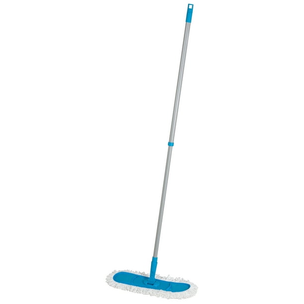 Boss Cleaning Equipment B810114 Large Blue Strip Microfiber Mop Head 